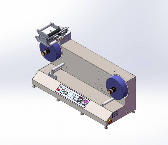 Penghitung label khusus untuk pemasangan printer laser 