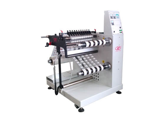 mesin penggulung, pemotong, dan pemotong.